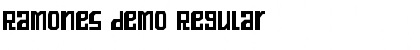 Download Ramones demo Font Download Ramones demo Font