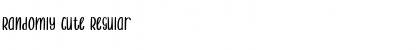 Download Randomly Cute Font Download Randomly Cute Font