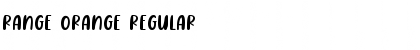 Download Range Orange Font Download Range Orange Font