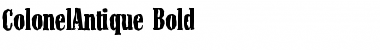 Download ColonelAntique Font