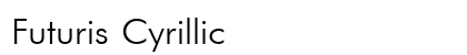 Futuris Cyrillic Preview