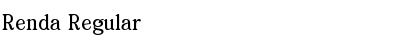 Download Renda Font Download Renda Font
