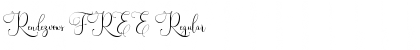Download Rendezvows FREE Font