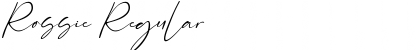 Rossie Regular Font