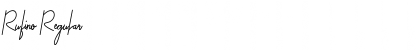 Rufino Regular Font