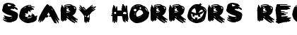 Scary HorrOrs Regular Font