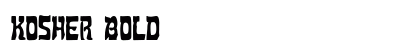 Kosher Bold preview