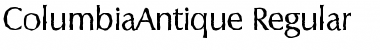 ColumbiaAntique Regular Font