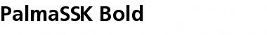 PalmaSSK Bold Font