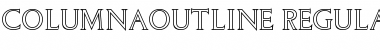 Download ColumnaOutline Font