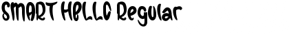 SMART HELLO Regular Font