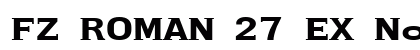 FZ ROMAN 27 EX Normal preview