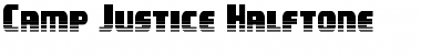 Download Camp Justice Halftone Font Download Camp Justice Halftone Font