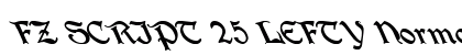 FZ SCRIPT 25 LEFTY Normal preview