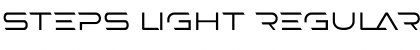 STEPS LIGHT Regular Font