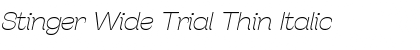 Download Stinger Wide Trial Font