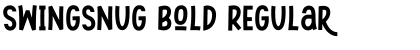 Swingsnug Bold Regular Font