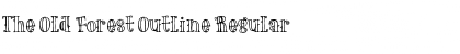 Download The Old Forest Outline Font