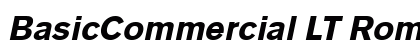 BasicCommercial LT Roman Bold Italic Preview