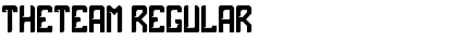 theTeam Regular Font