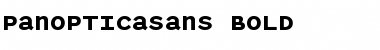 PanopticaSans Bold Font