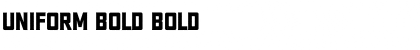 Download Uniform Bold Font Download Uniform Bold Font