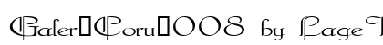 Galer&#65535;Coru&#65535;008 by Lage EXT NRM Regular Preview