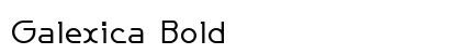 Galexica Bold preview
