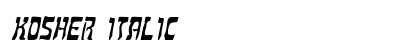 Kosher Italic Preview