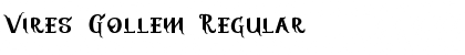 Download Vires Gollem Font Download Vires Gollem Font