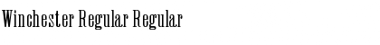 Winchester Regular Regular Font