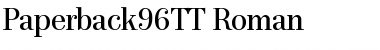 Paperback 96 TT Regular Font