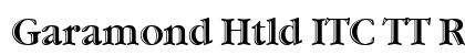 Garamond Htld ITC TT Regular preview