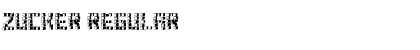Zucker Regular Font