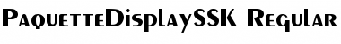 Download PaquetteDisplaySSK Font Download PaquetteDisplaySSK Font