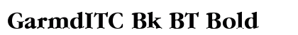GarmdITC Bk BT Bold preview