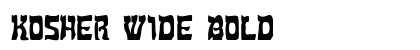 Kosher Wide Bold preview