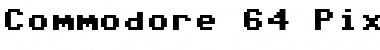 Commodore 64 Pixeled Font