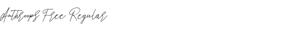 Anthroops Free Regular Font