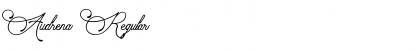 Audrena Regular Font