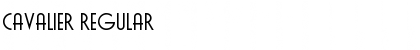 Download Cavalier Font