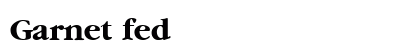 Garnet fed Preview