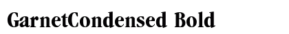 GarnetCondensed Bold preview
