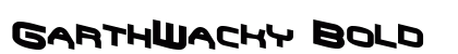 GarthWacky Bold preview