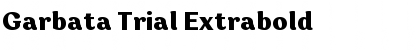 Garbata Trial Extrabold Font