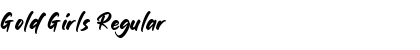 Download Gold Girls Font Download Gold Girls Font