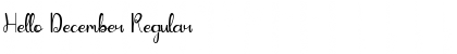 Download Hello December Font Download Hello December Font