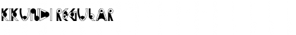 Kikundi Regular Font