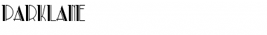 Download ParkLane Font Download ParkLane Font