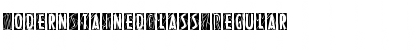 Download ModernStainedGlass Font